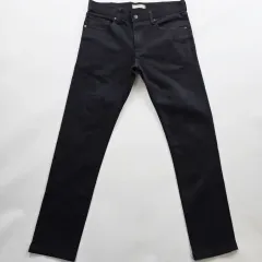 ユニクロ デニム ブラックデニム ストレッチ サイズ31 R3025