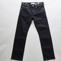 Calvin Klein カルバン・クライン デニム ズボン ブラックデニム ストレッチ サイズ28 R3201