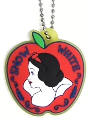 【中古】キーホルダー 白雪姫 ラバーチャーム 「一番くじ ディズニー プリンセス Glowing Colors」 G賞