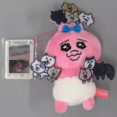 【中古】キーホルダー おぱんちゅうさぎ(C/ひろってください) SNS風アクリル付きマスコット 「おぱんちゅうさぎ」