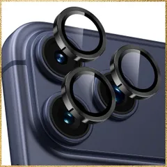 ☆彡送料無料でお届け☆彡Color:ブラック_Size:iPhone17 Pro/17 Pro Max用 Woxuyee カメラ保護フィルム iPhone 17 Pro /17 Pro Max 用 カメラカバー 9H強化ガラス アルミ合金 アイフォン17Pro