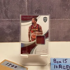 2017-18 Panini Immaculate Collection JR Smith 02/49 Cleveland Cavaliers Game-worn Materials ジャージ カード