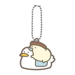 【中古】キーホルダー プリンさんA 「お文具といっしょ カプセルラバーマスコット ～ばぶんぐなのです～」