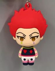 [중고] 열쇠 고리 히소카 = 모로우 입체 고무 마스코트 1 [HUNTER × HUNTER]