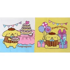 【中古】タオル・手ぬぐい 19.ポムポムプリン ハンドタオルセット 「サンリオキャラクターズ 当りくじ」