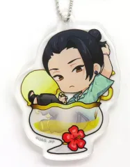 【中古】キーホルダー 夏油傑A アクリルキーホルダー 「まるくじ 呪術廻戦 懐玉・玉折 【ちゃぽんっ!】」 中吉-2