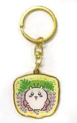 【中古】キーホルダー ちいかわ(藤の花) ダイカットキーホルダー 「ちいかわ なんか小さくてかわいいやつ」 足利限定