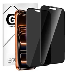 【2枚セット 360°覗き見防止】LXBESOS for iPhone17 Pro 用 ガラスフィルム 上下左右 360°覗き見防止 い全方向 対応アイフォン17 Pro フィルム プライバシー保護 画面保護 指紋防止 飛散防止 日本旭硝子製 気泡ゼロ 撥油性