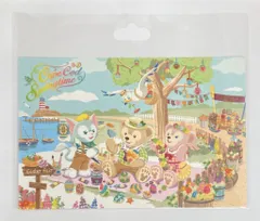 東京ディズニーシー ポストカード Duffy and Friends CapeCod Springtime 2014
