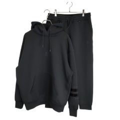 mastermind WORLD マスターマインドワールド ×Hurley 23AW パーカー パンツ スウェット セットアップ 23MMMFF01 23MMMFB01 M/M ブラック メンズ
