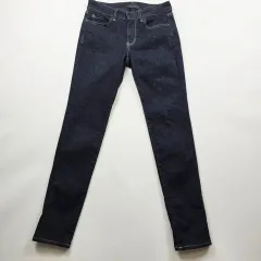 ユニクロ デニム ズボン ストレッチ インディゴデニム サイズ25 NO 6323
