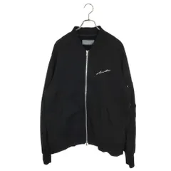 ACANTHUS アカンサス Sweat MA-1 ジップアップ スウェット ブルゾン ジャケット HJ2304 XL ブラック メンズ