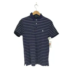 ポロラルフローレン POLO RALPH LAUREN ポニー刺繍 ボーダー ポロシャツ メンズ import：M 