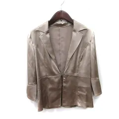 ロートレアモン LAUTREAMONT テーラードジャケット 2 M モカ /YI