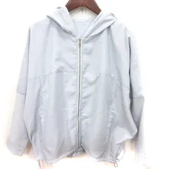 ロペピクニック ROPE Picnic パーカー ジップアップ 長袖 38 スモークブルー /RT