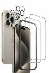対応 iPhone 13 Pro ガラスフィルム ガイド枠付き