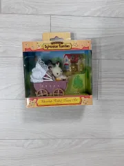 シルバニアファミリー チョコレート うさぎ 双子 ベビーカー セット スリーピング