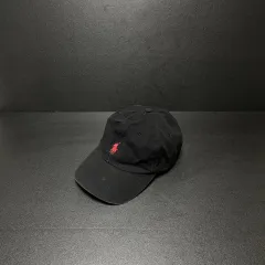 F ポロ ラルフローレン ブラック ベースボールキャップ