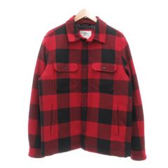 ウールリッチ WOOLRICH 美品 ALASKAN WOOL CHECK OVERSHIRT CPOシャツ
