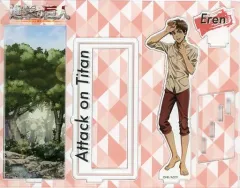 【中古】アクリルスタンド・アクリルパネル エレン・イェーガー(壁外の休息) アクリルスタンドL 「進撃の巨人×ツリービレッジ ポップアップショップ＆コラボカフェ 2022」