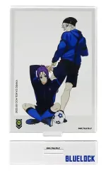 【中古】雑貨 B.凪誠士郎＆御影玲王 等身アクリルフォトショットスタンドW 「ブルーロック×COLLABO CAFE HONPO」