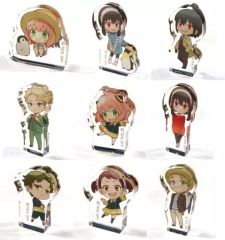 【中古】雑貨 全9種セット 「WIT×CLW SPY×FAMILY SHOP アクリルミニフィギュアコレクション　デフォルメ」