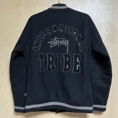 美品Stussy40thAnniversary ISTスタジャン Lサイズ 美品Stussy40thAnniversary ISTスタジャン Lサイズ stussy40周年