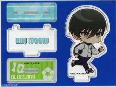 【中古】アクリルスタンド・アクリルパネル 糸師凛 「ブルーロック トレーディングアクリルスタンド ミニキャラトレーニングver.」 C102グッズ