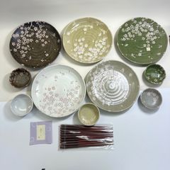 新品・未使用品】竹久夢二美術館監修 夢桜シリーズ とんかつ揃 庫山窯