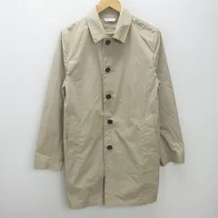 D■ジャーナルスタンダード/JOURNAL STANDARD ステンカラーコート【L】ベージュ/MENS/13【中古】■