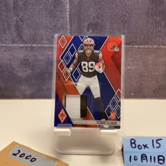 2023 Panini Phoenix Cedric Tillman 19/25 Cleveland Browns RC ルーキー Rookie パッチ カード