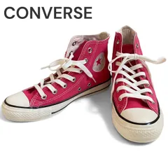 CONVERSE コンバース ALL STAR US NEONCOLORS OF HI 1SC908 ハイカット 24cm US5 ネオンピンク U.S.ORIGINATOR 洗い加工 キャンバス 80s ON FIRE 復刻 新品 未使用 846KZ
