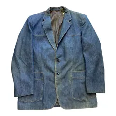 70s Levi's リーバイス デニム テーラードジャケット デニムジャケット サイズ42 青  No.S025