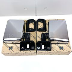 トヨタ純正品】ランクル 80 ヘッドライト ハウジング 角目 4灯