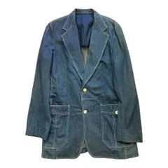 〜80s Lee リー アメリカ製 デニム テーラードジャケット デニムジャケット サイズ40L 青 No.S027