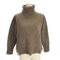 ジャーナルスタンダード JOURNAL STANDARD ニット セーター 長袖 タートルネック プルオーバー ウール カシミヤミックス 茶 ブラウン F ■FF