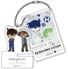 【中古】キーホルダー 工藤新一＆服部平次 「名探偵コナン ミニスマホスタンドキーホルダーコレクション」
