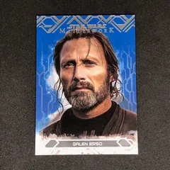Galen Erso / ゲイレン・アーソ 2017 Topps スターウォーズ マスターワーク ベースカード 青パラレル #29