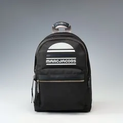 【希少】MARC JACOBS マークジェイコブス ミニ リュック 黒 ナイロン×レザー デイパック サンセット トレックパック ラバー
