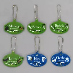 【中古】キーホルダー 全6種セット 「ディズニー ツイステッドワンダーランド 3周年記念フェア ネームアクリルキーホルダーコレクション Vol.3」