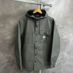 良品 Carhartt フードジャケット ブルゾン グレー サイズM