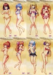[중고] 포스터 [단품] 집합 신작 비주얼 포스터 8종 [PSVITA 소프트 여자 친구(가) 너와 보내는 여름방학 [한정판]] 동봉 특전