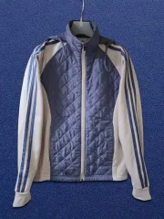 アディダス キルティング ジャージ ピンク パープル M