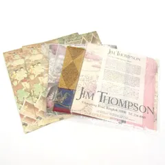 ジムトンプソン ハンカチ ミニスカーフ 3点セット 未使用 ブランド まとめて レディース JIM THOMPSON