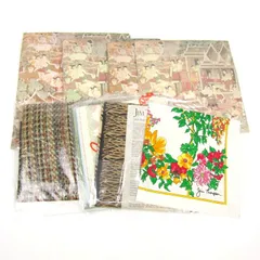 ジムトンプソン ハンカチ ミニスカーフ 4点セット ブランド まとめて レディース JIM THOMPSON 【中古】