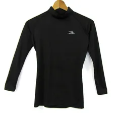 ティゴラ 長袖Ｔシャツ トップス ハイネック スポーツインナー レディース Mサイズ ブラック TIGORA 【中古】