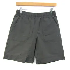 プーマ ショートパンツ ボトムス サマーパンツ ナイロン スポーツウエア メンズ Mサイズ ブラック PUMA 【中古】