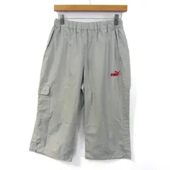 プーマ ショートパンツ ボトムス カーゴショーツ スポーツウエア メンズ Mサイズ グレー PUMA 【中古】