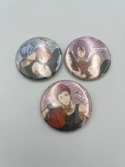 黒子のバスケ 缶バッジコレクション　3個セット