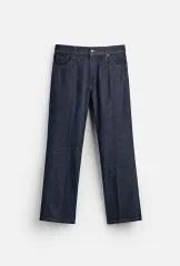 ザラ セミ ブーツカット 生デニム ジーン 29インチ